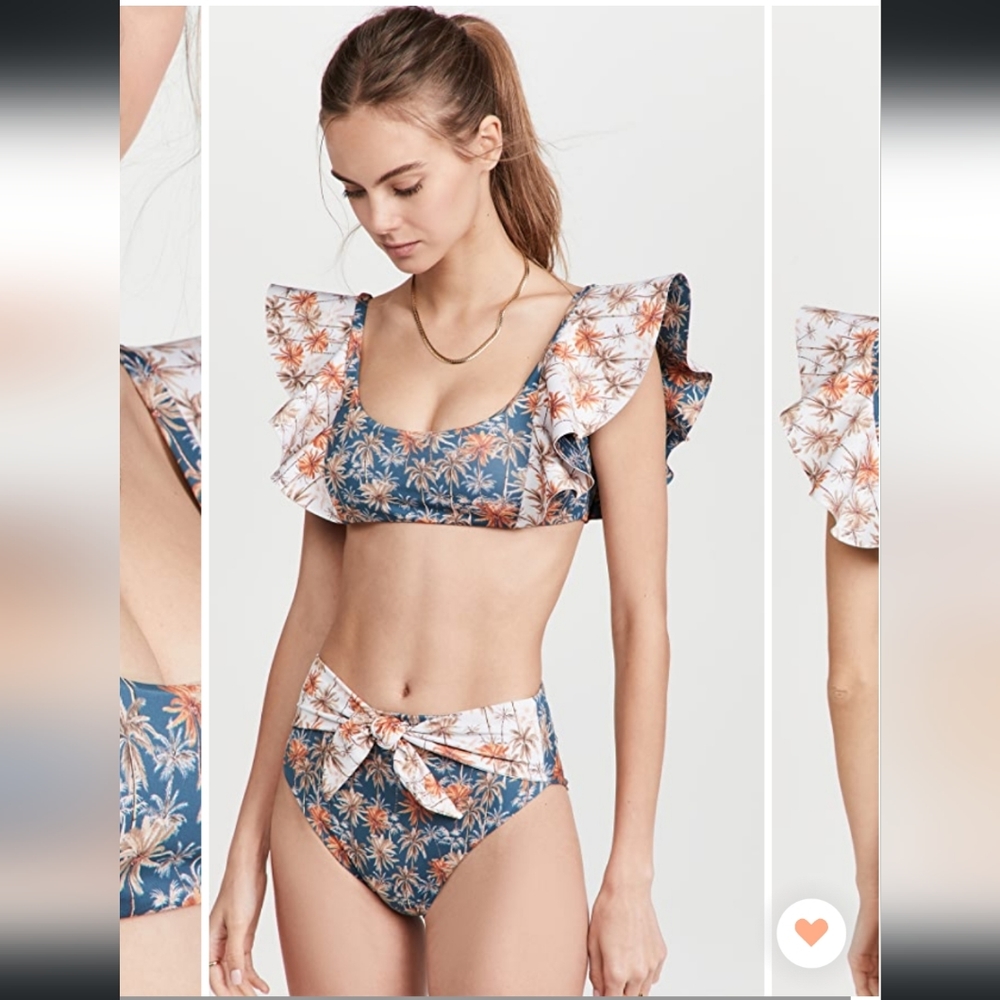 NWT Palmacea Oasis Bikini Top only sz M and bottom NWT sz S